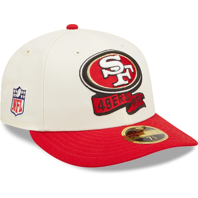 New Era San Francisco 49ers 2022 Sideline Low Profile 59FIFTY Fitted Hat