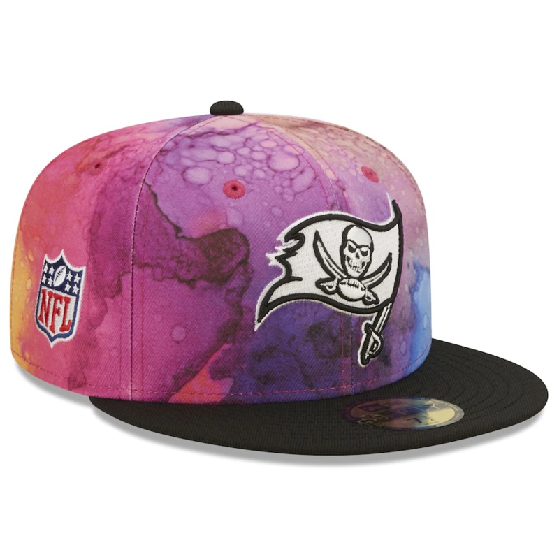 New Era Tampa Bay Buccaneers NFL Crucial Catch 2022 Ink Dye 59FIFTY Fitted Hat