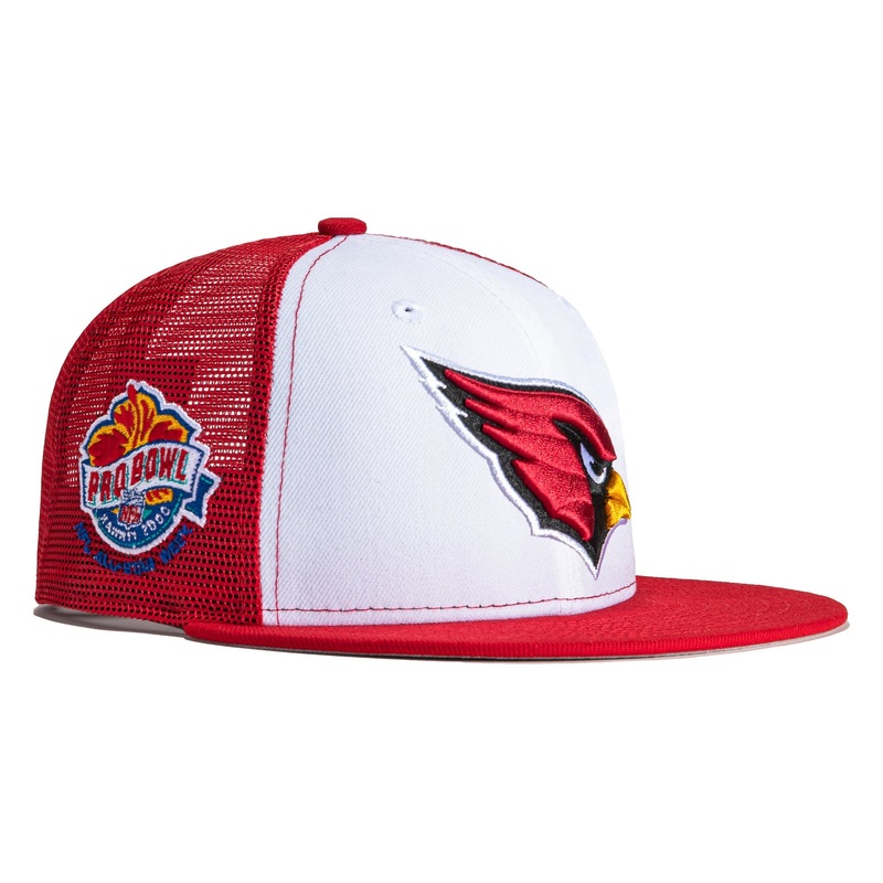 New Era Arizona Cardinals 2000 Pro Bowl Trucker Rail 2022 59FIFTY Fitted Hat