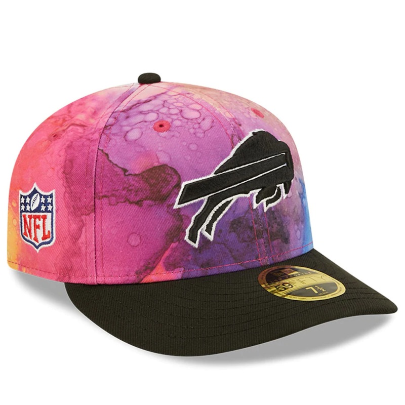 New Era Buffalo Bills NFL Crucial Catch Ink Dye 2022 Low Profile 59FIFTY Fitted Hat