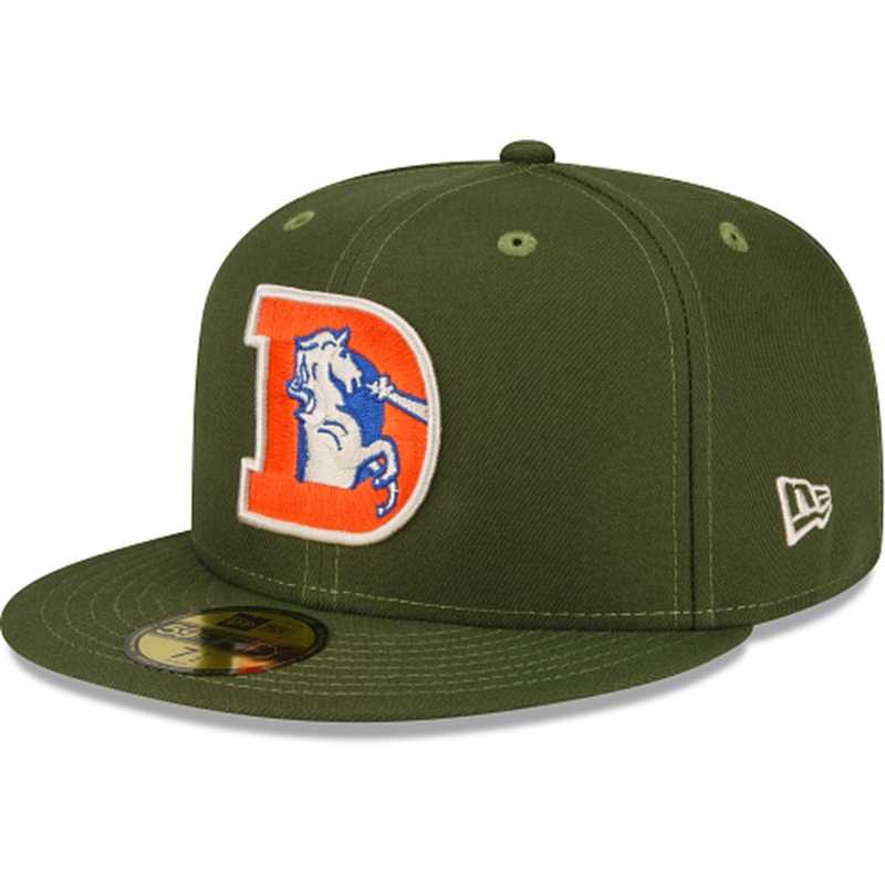 New Era  Denver Broncos Olive Pack 59FIFTY Fitted Hat