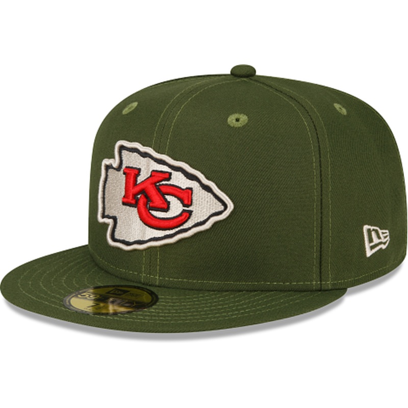 New Era  Kansas City Chiefs Olive Pack 59FIFTY Fitted Hat