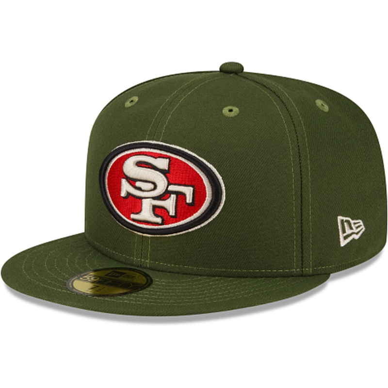 New Era  San Francisco 49ers Olive Pack 59FIFTY Fitted Hat