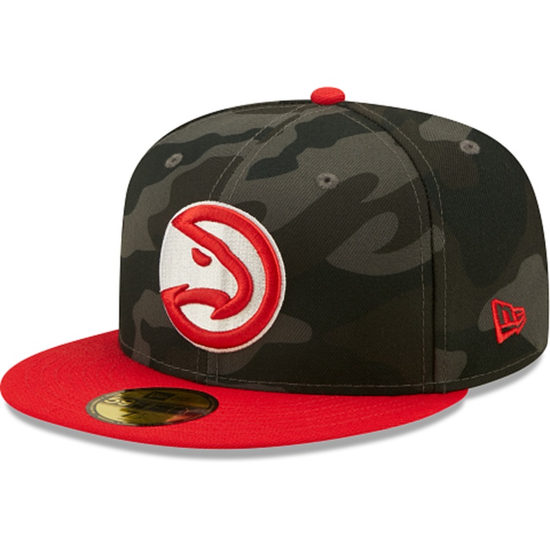 New Era Atlanta Hawks Lifestyle Camo 59FIFTY Fitted Hat