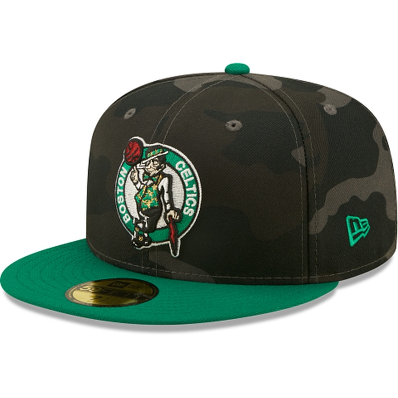 New Era Boston Celtics Lifestyle Camo 59FIFTY Fitted Hat