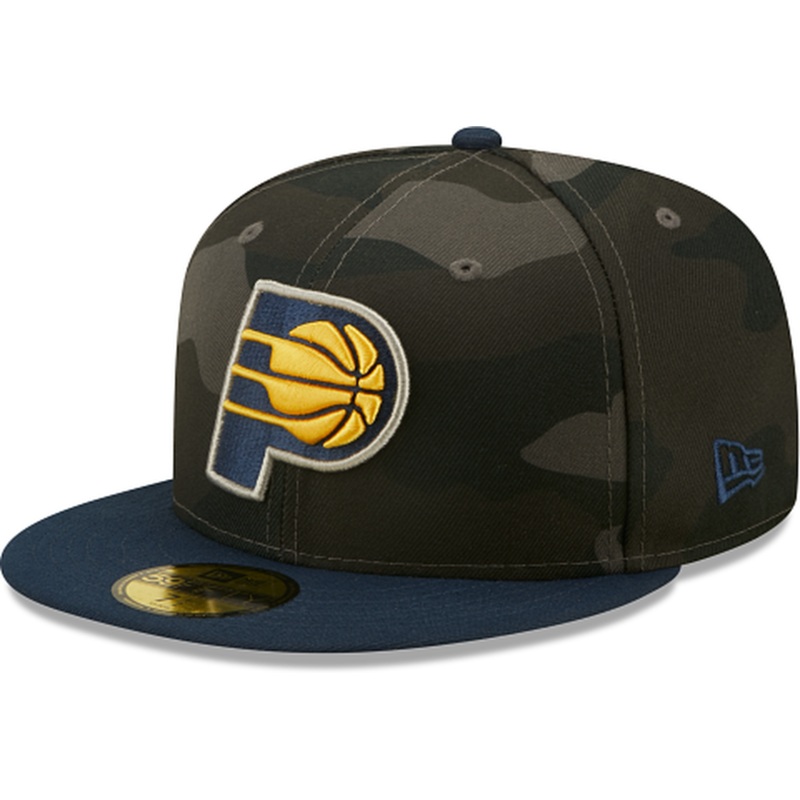 New Era Indiana Pacers Lifestyle Camo 59FIFTY Fitted Hat