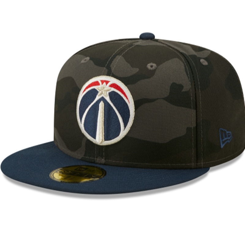New Era Washington Wizards Lifestyle Camo 59FIFTY Fitted Hat