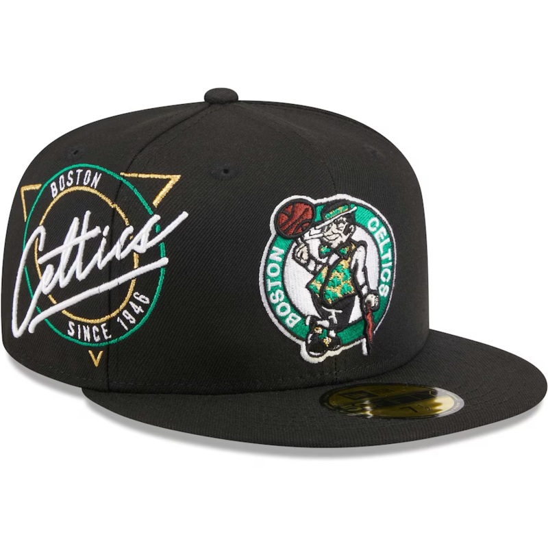 New Era Boston Celtics Black Neon Emblem 2023 59FIFTY Fitted Hat