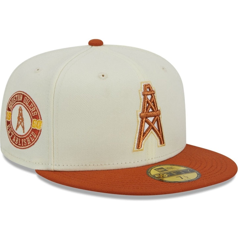 New Era Houston Oilers City Icon 2023 59FIFTY Fitted Hat