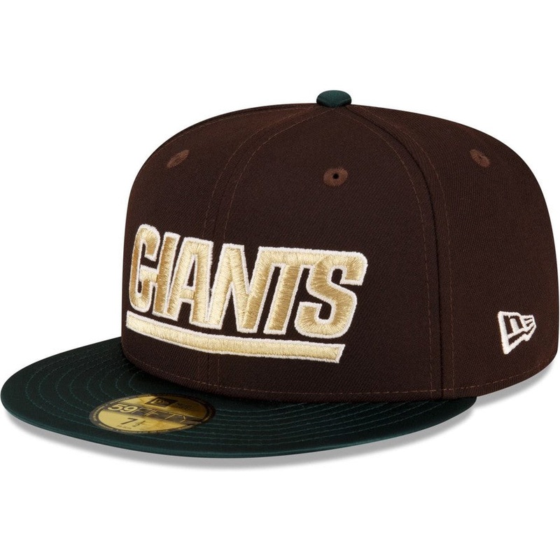 New Era Just Caps Green Satin New York Giants 2023 59FIFTY Fitted Hat