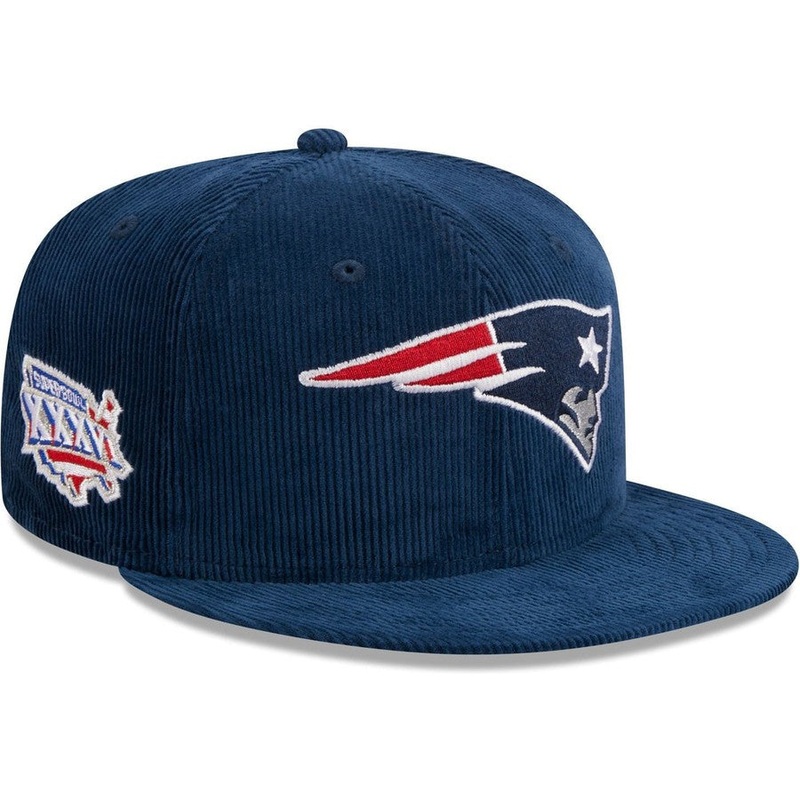 New Era New England Patriots Throwback Corduroy 2023 59FIFTY Fitted Hat