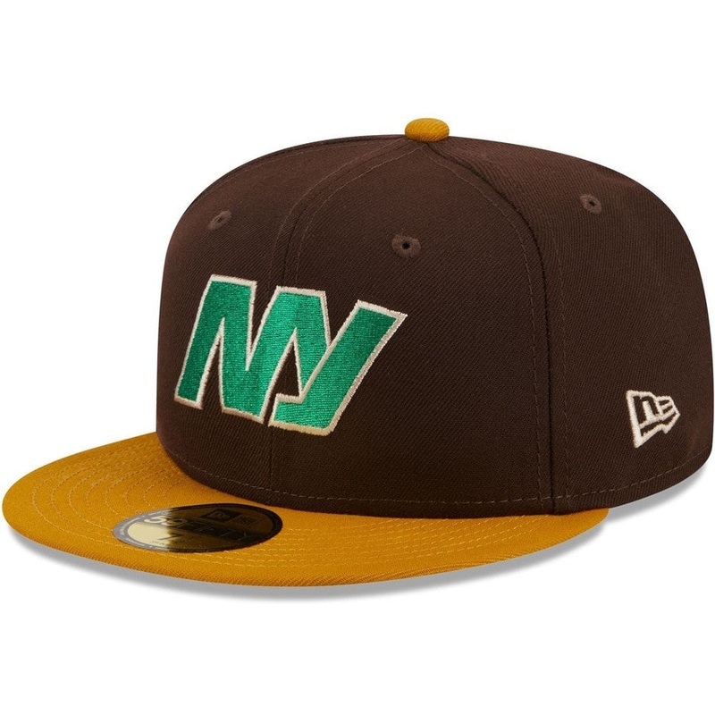 New Era New York Jets Burnt Wood 2023 59FIFTY Fitted Hat