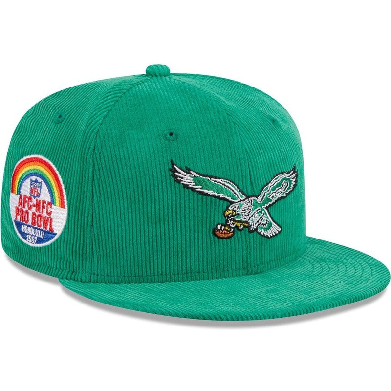 New Era Philadelphia Eagles Throwback Corduroy 2023 59FIFTY Fitted Hat