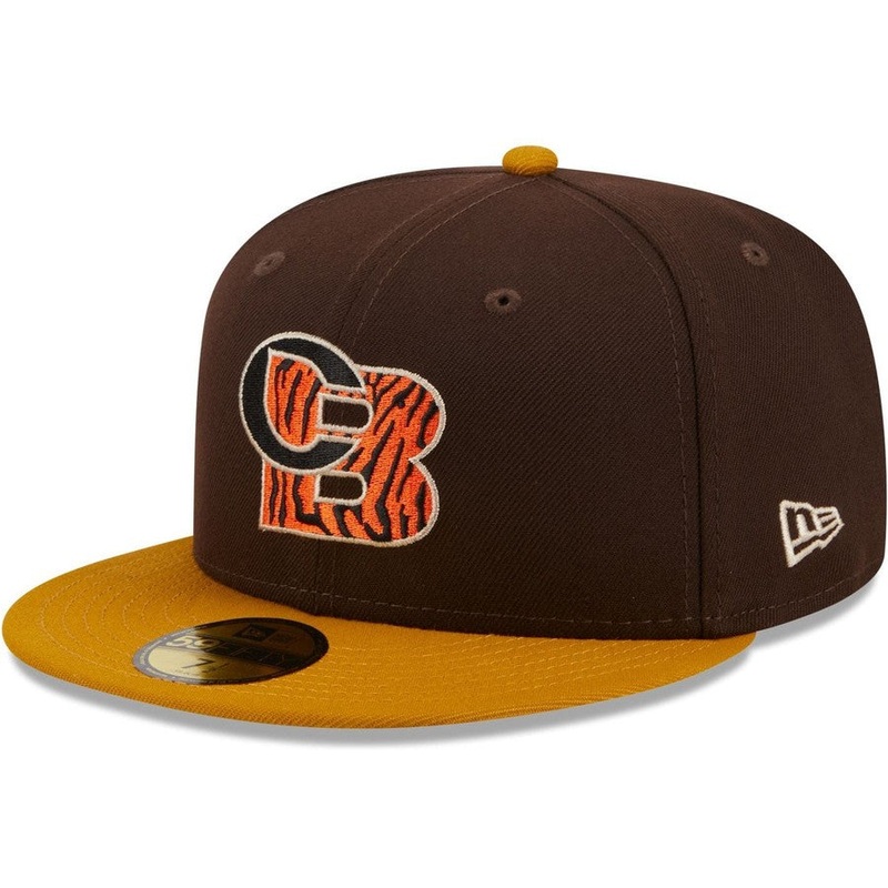 New Era Cincinnati Bengals Burnt Wood 2023 59FIFTY Fitted Hat
