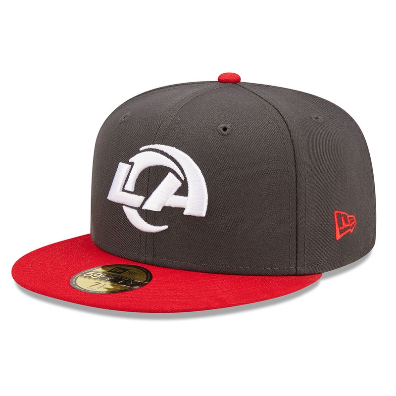 New Era Los Angeles Rams Two-Tone Steel 59FIFTY Fitted Hat