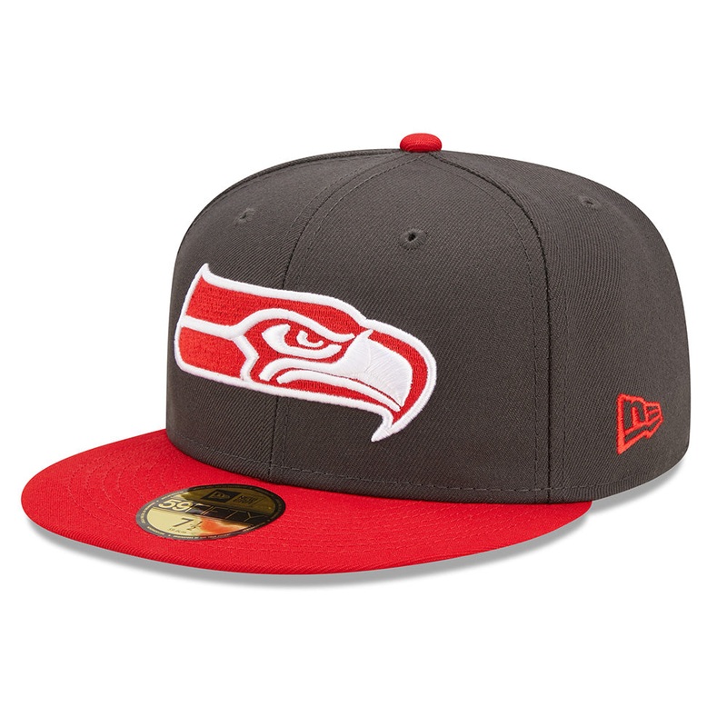 New Era Seattle Seahawks Two-Tone Steel 59FIFTY Fitted Hat