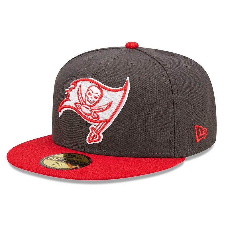 New Era Tampa Bay Buccaneers Two-Tone Steel 59FIFTY Fitted Hat