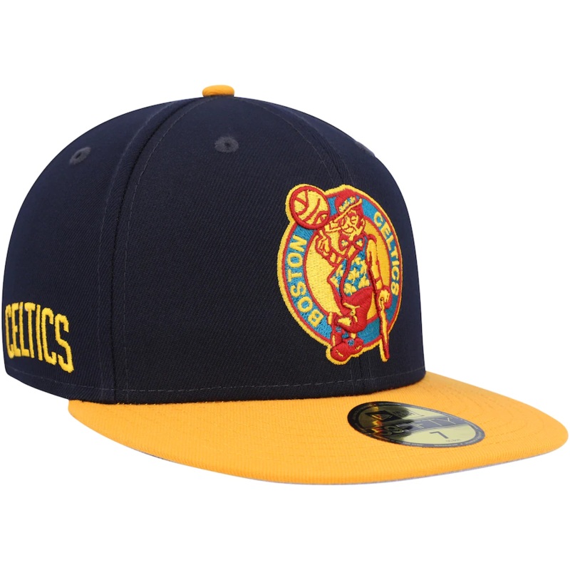 New Era  Boston Celtics Navy/Gold Midnight 59FIFTY Fitted Hat