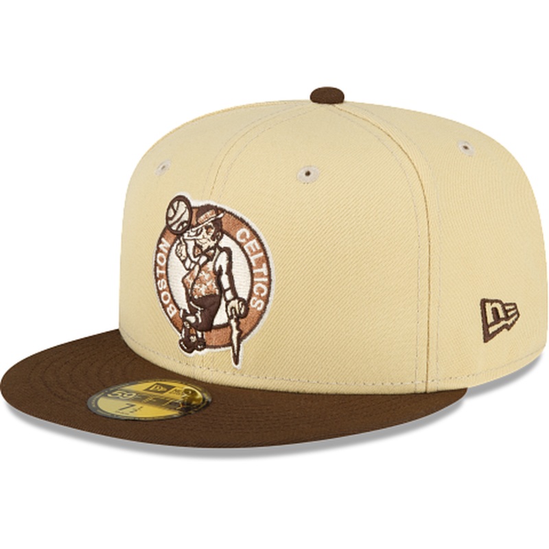 New Era Boston Celtics Walnut 2022 59FIFTY Fitted Hat