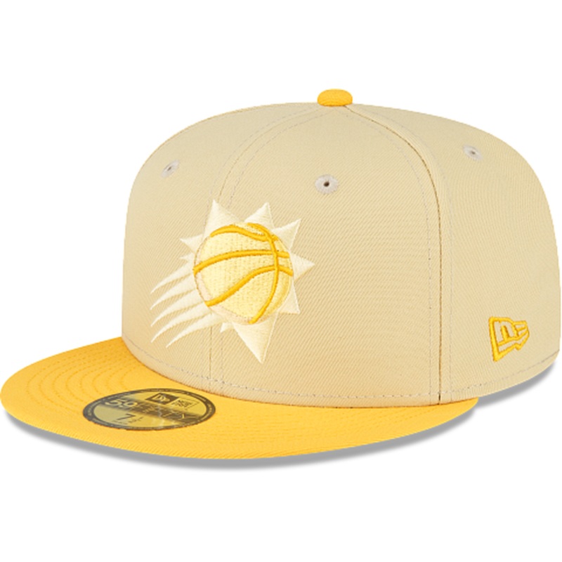 New Era Phoenix Suns Gold 2022 59FIFTY Fitted Hat