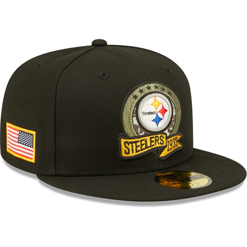 New Era Pittsburgh Steelers 2022 Salute to Service 59FIFTY Fitted Hat
