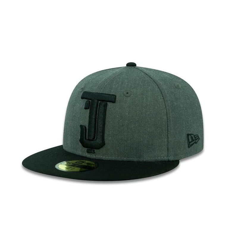 Tijuana Toros New Era LMB 59FIFTY 5950 Fitted Cap Hat Heather Dark Gray Crown Black Visor Black Logo