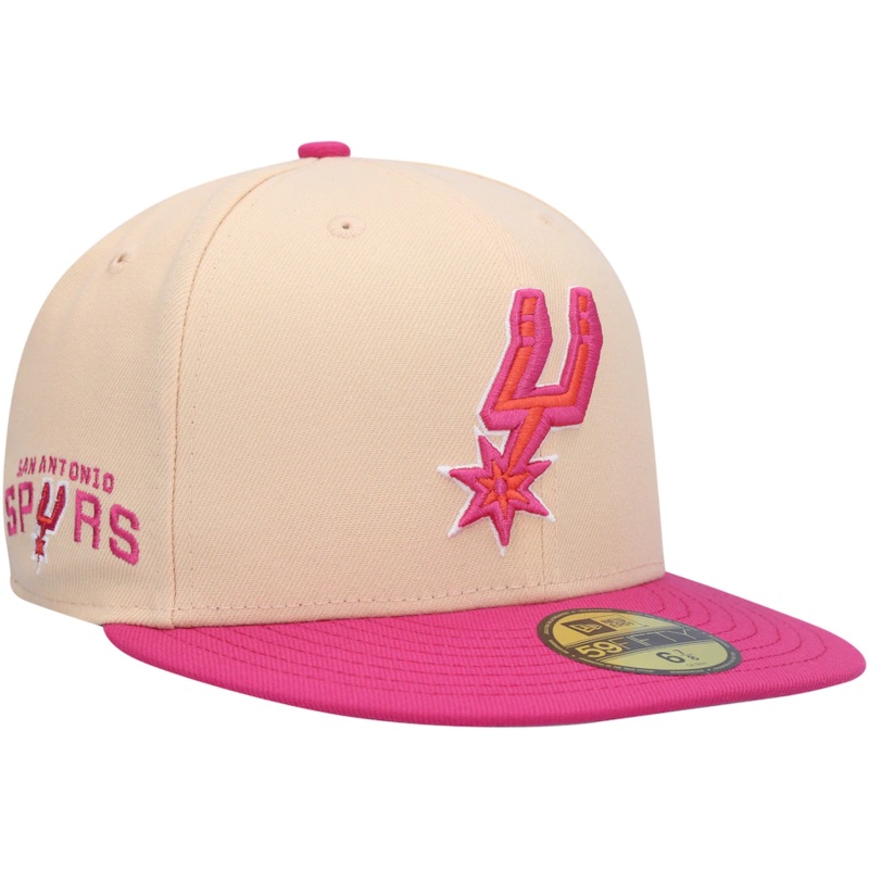 New Era San Antonio Spurs Passion Mango 2022 59FIFTY Fitted Hat