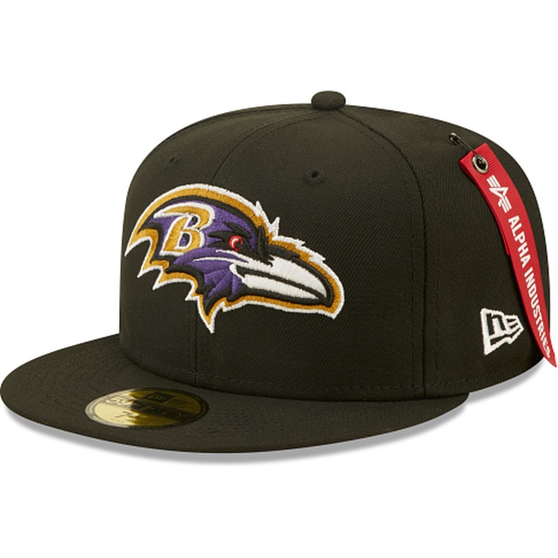 New Era Alpha Industries X Baltimore Ravens 2022 59FIFTY Fitted Hat