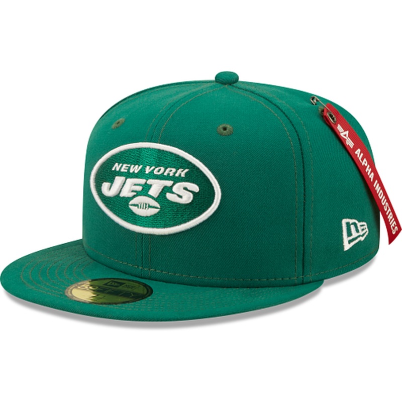 New Era Alpha Industries X New York Jets 2022 59FIFTY Fitted Hat