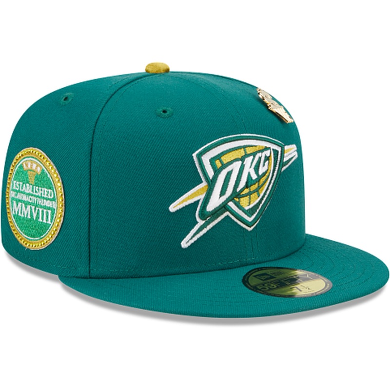 New Era Oklahoma City Thunder Max Bet 2022 59FIFTY Fitted Hat