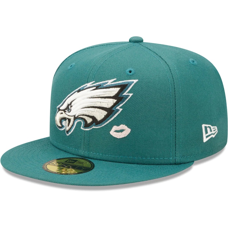 New Era Philadelphia Eagles Lips 59FIFTY Fitted Hat