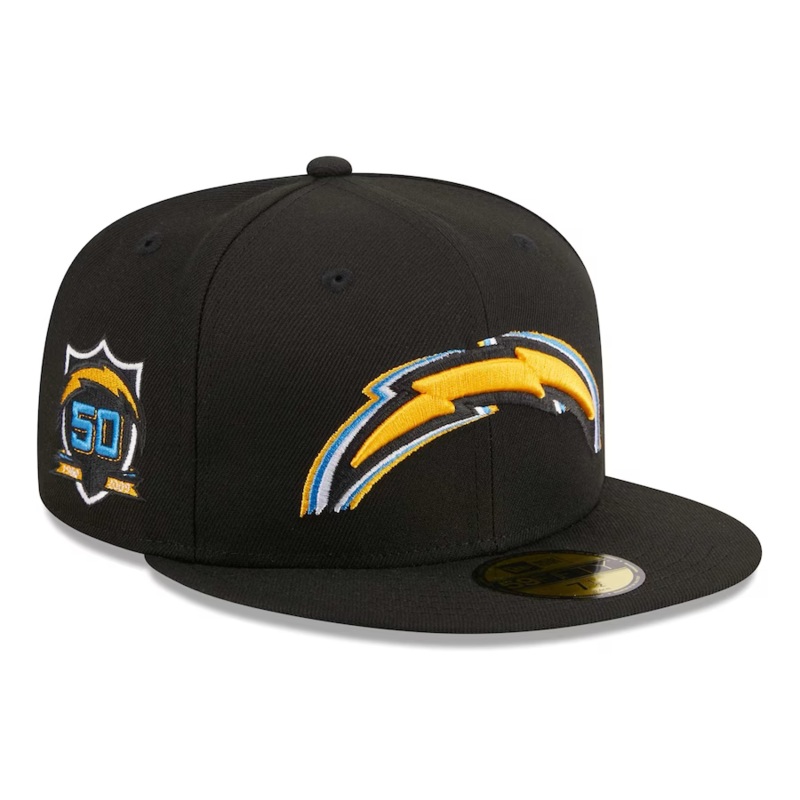 New Era Los Angeles Chargers Triple Outline 2023 59FIFTY Fitted Hat