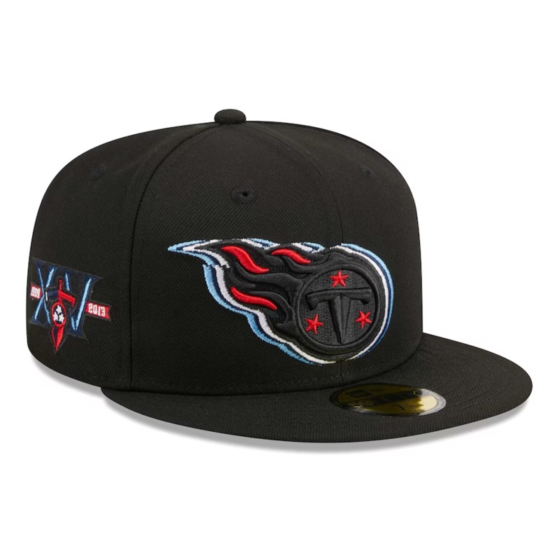 New Era Tennessee Titans Triple Outline 2023 59FIFTY Fitted Hat
