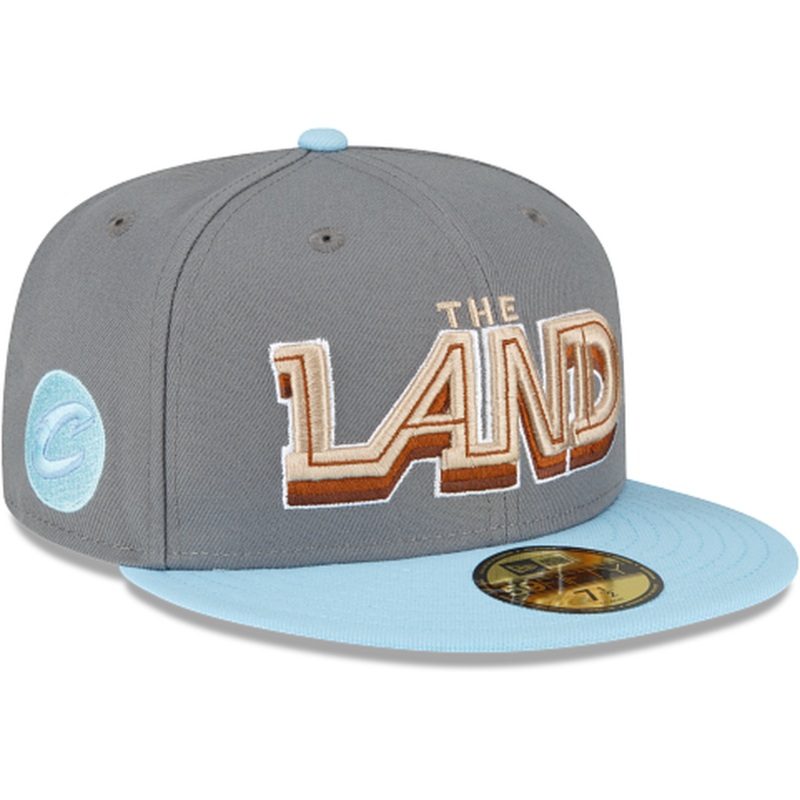 New Era Cleveland Cavaliers 2022-23 City Edition Gray 59FIFTY Fitted Hat