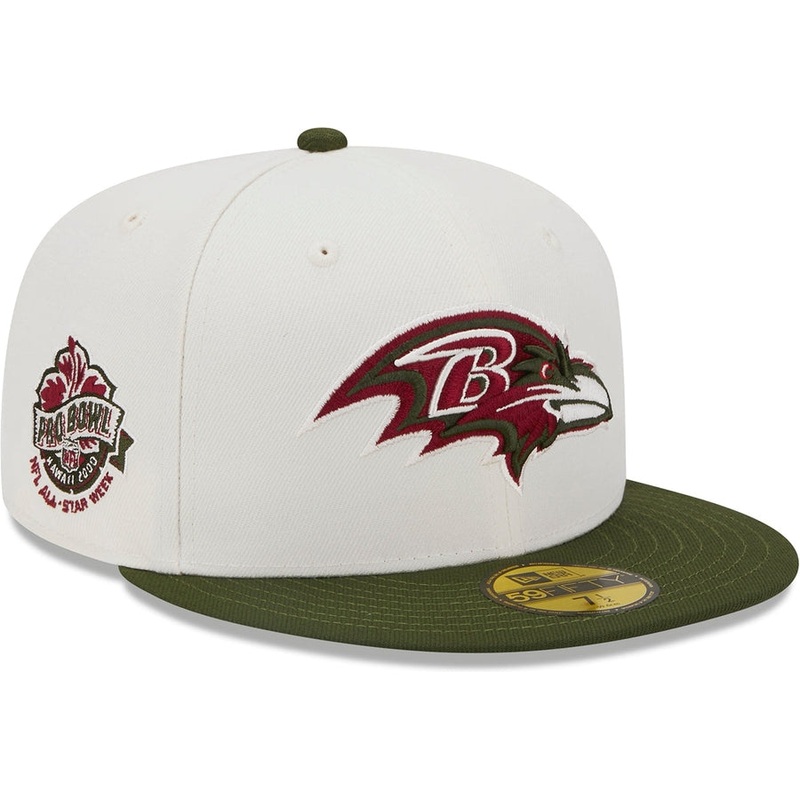 Lids HD x New Era Baltimore Ravens NFL Olive Branch 2022 59FIFTY Fitted Cap