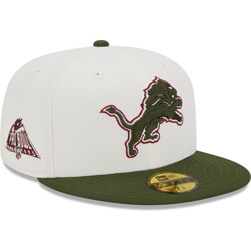 Lids HD x New Era Detroit Lions NFL Olive Branch 2022 59FIFTY Fitted Cap