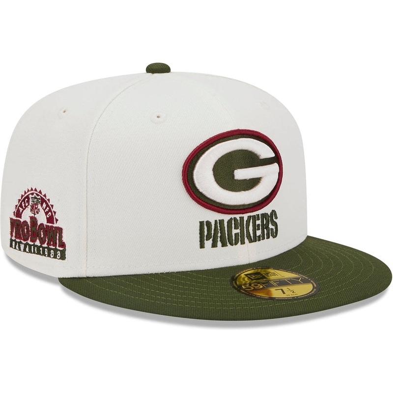 Lids HD x New Era Green Bay Packers NFL Olive Branch 2022 59FIFTY Fitted Cap