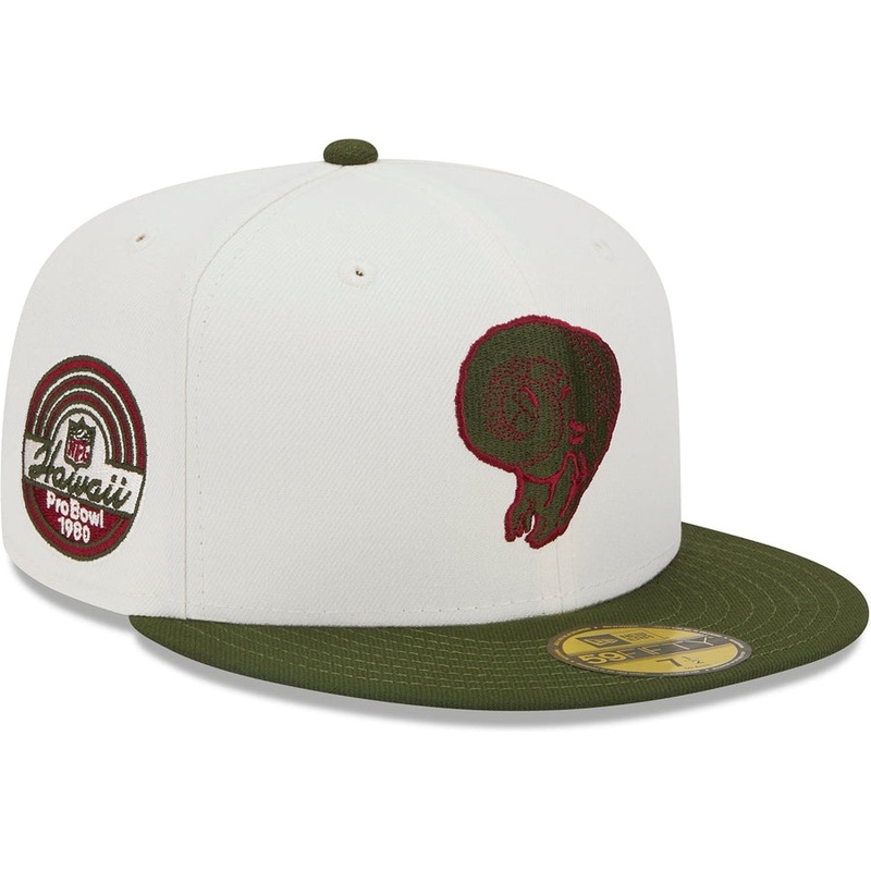 Lids HD x New Era Los Angeles Rams NFL Olive Branch 2022 59FIFTY Fitted Cap