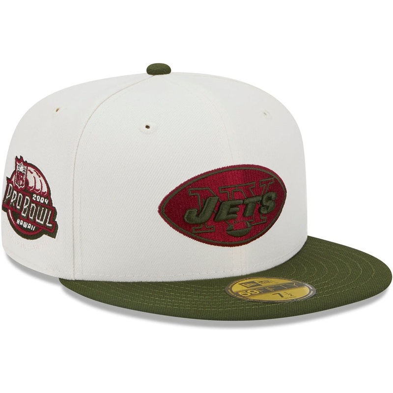 Lids HD x New Era New York Jets NFL Olive Branch 2022 59FIFTY Fitted Cap