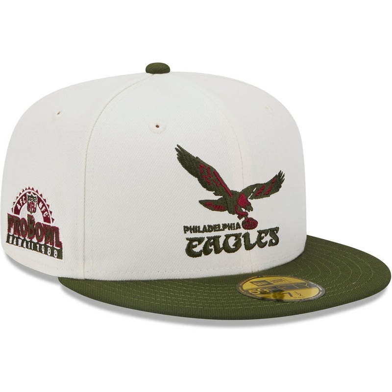 Lids HD x New Era Philadelphia Eagles NFL Olive Branch 2022 59FIFTY Fitted Cap