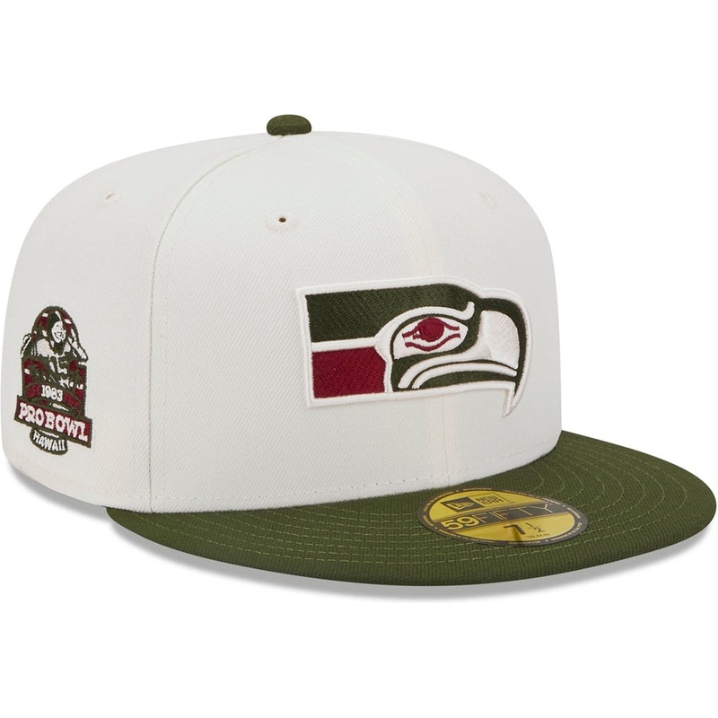 Lids HD x New Era Seattle Seahawks NFL Olive Branch 2022 59FIFTY Fitted Cap