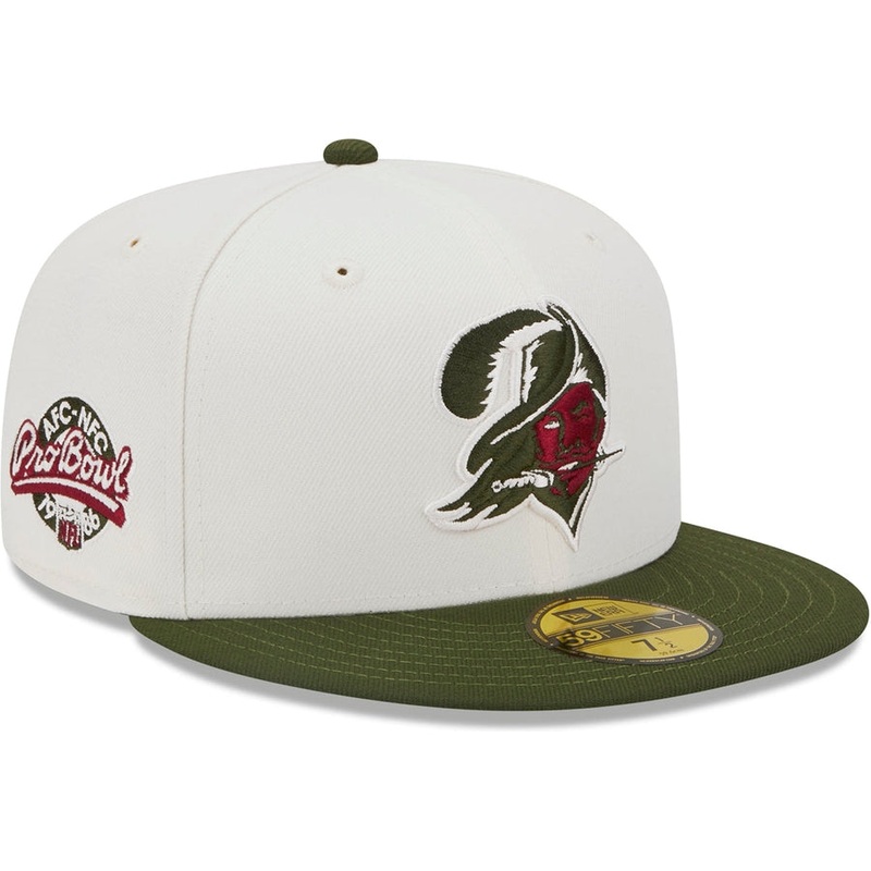 Lids HD x New Era Tampa Bay Buccaneers NFL Olive Branch 2022 59FIFTY Fitted Cap
