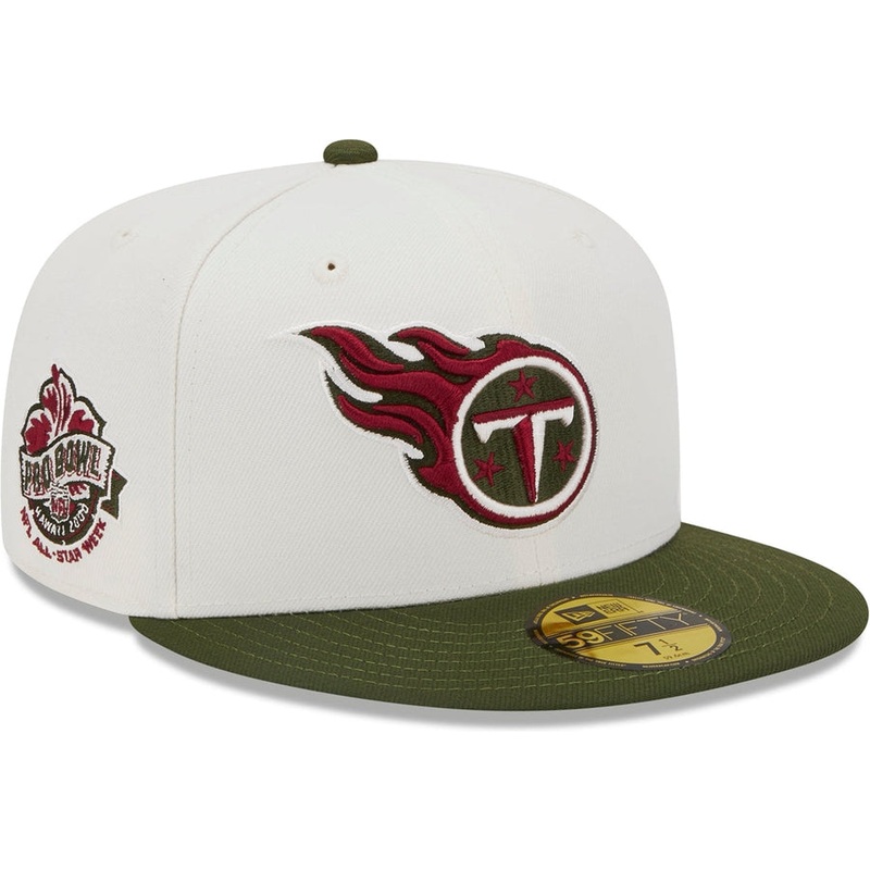 Lids HD x New Era Tennessee Titans NFL Olive Branch 2022 59FIFTY Fitted Cap