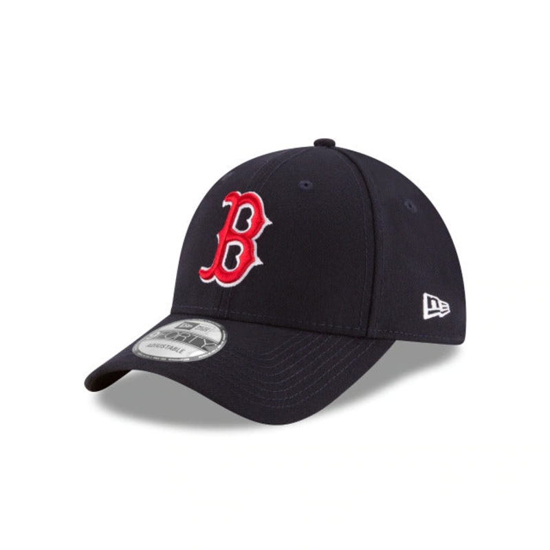 Boston Red sox New Era MLB 9FORTY 940 Adjustable Cap Hat Navy Crown/Visor Red/White Logo