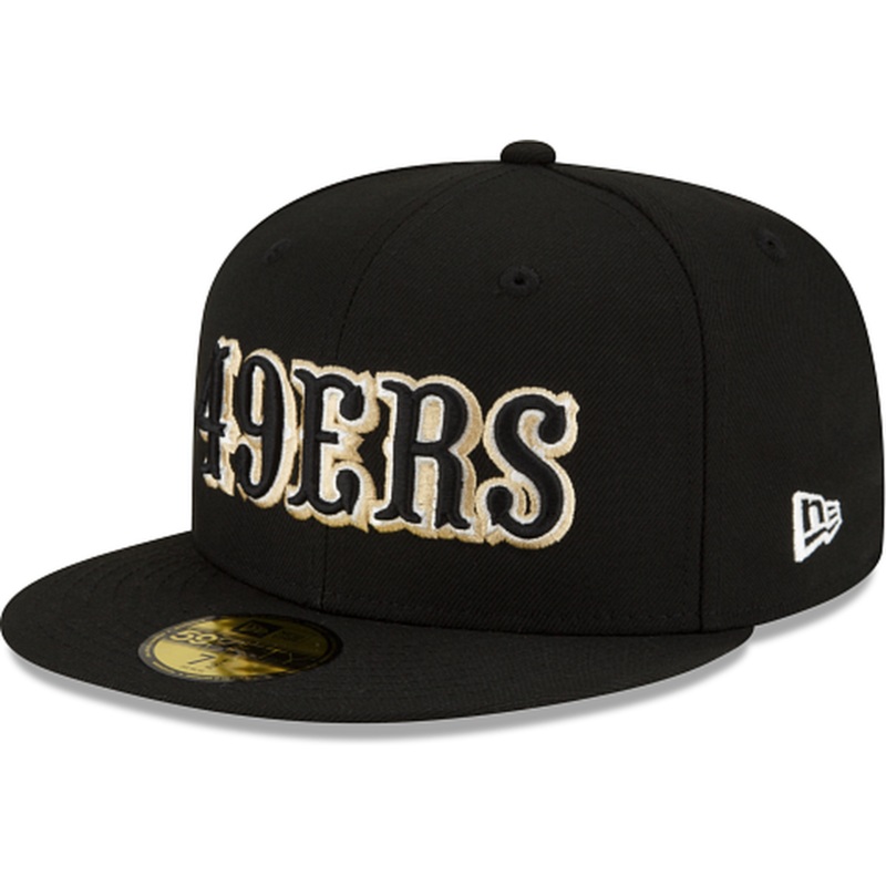 New Era San Francisco 49ers Shadow Pack 2022 59FIFTY Fitted Hat