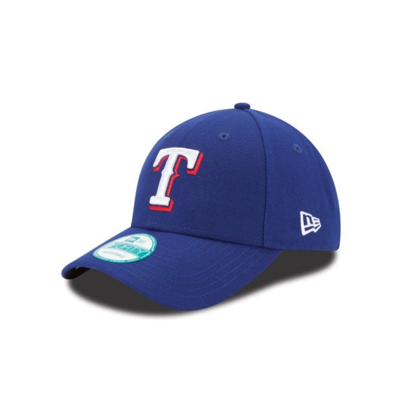 Texas Rangers New Era MLB 9FORTY 940 Adjustable Cap Hat Royal Blue Crown/Visor White/Red Logo