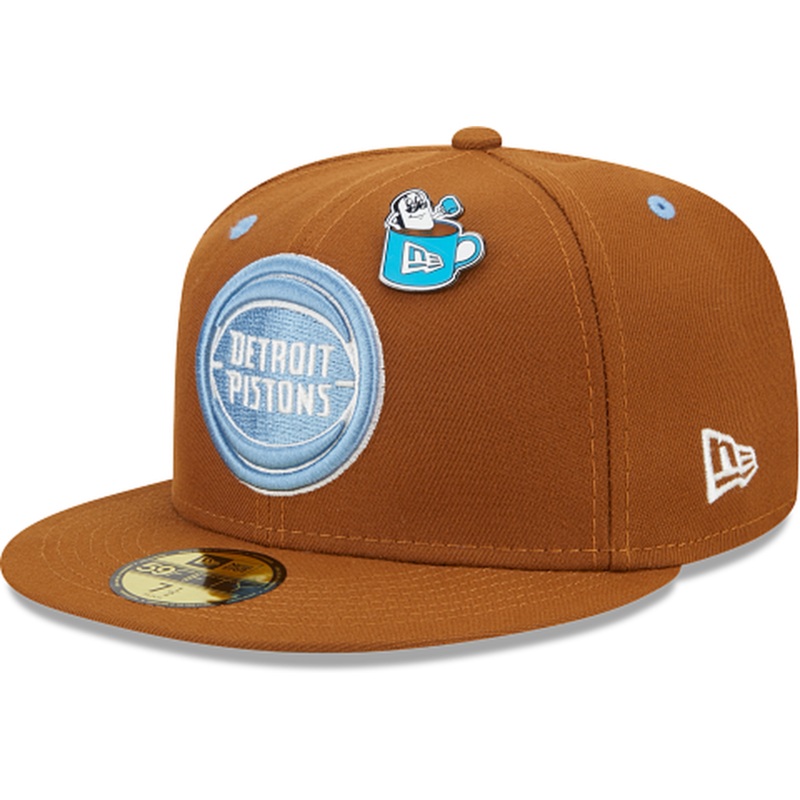New Era Detroit Pistons Hot Cocoa 2022 59FIFTY Fitted Hat