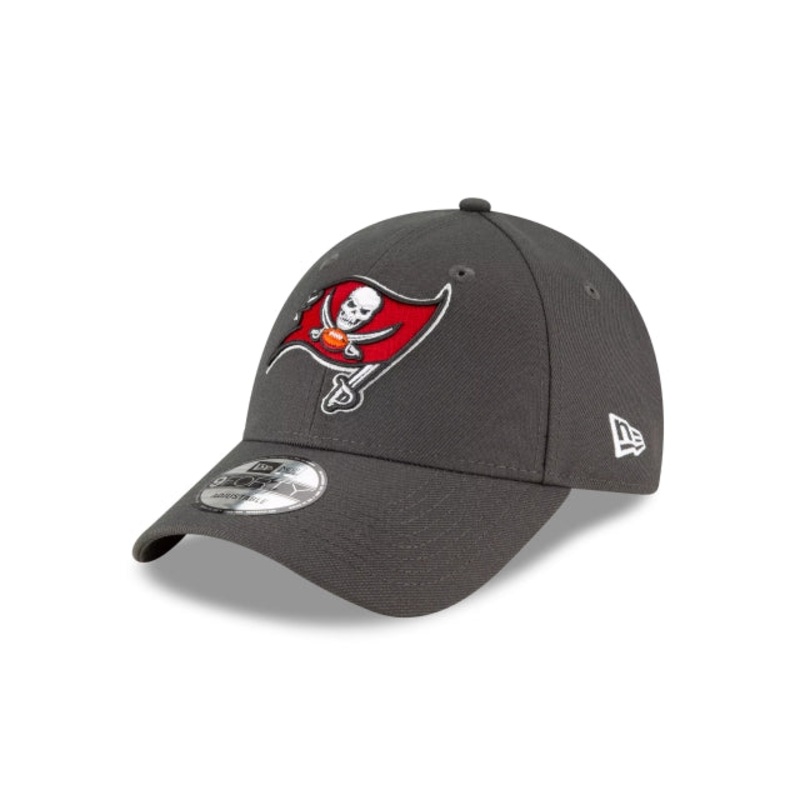 Tampa Bay Buccaneers New Era NFL 9FORTY 940 Adjustable Cap Hat Dark Gray Crown/Visor Team color Logo