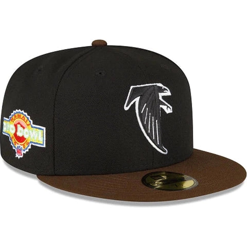 New Era Atlanta Falcons Black Walnut 2023 59FIFTY Fitted Hat