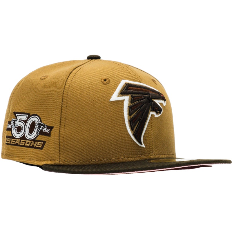 New Era x YCMC Atlanta Falcons Bronze Mist 59FIFTY Fitted Hat